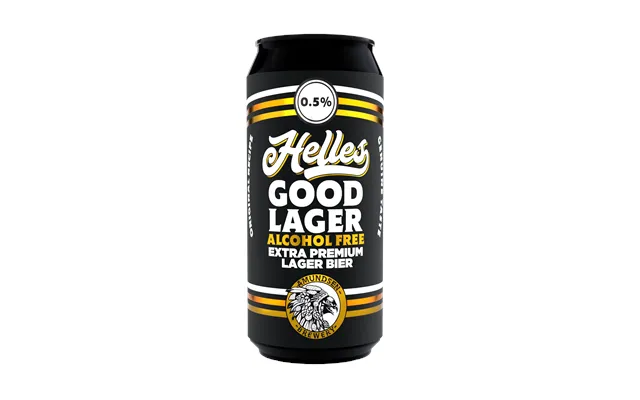Amundsen Helles Good - Non Alcoholic Lager, 6 X 440ml Cans