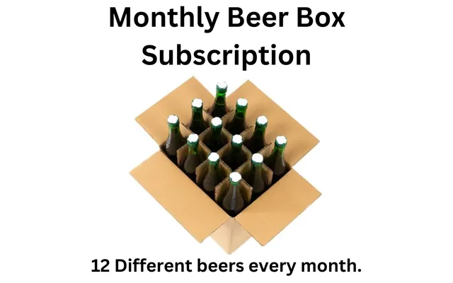 Beer Subscription Box 12 Beers Every Month