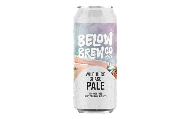 Below Brew Co Wild Juice Chase - Non Alcoholic Pale Ale, Case Of 12 Cans