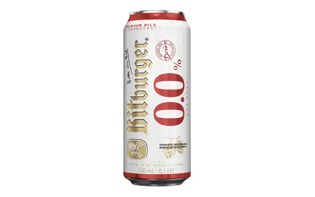 Bitburger Drive - Alcohol Free Lager Can, Case Of 12 Cans