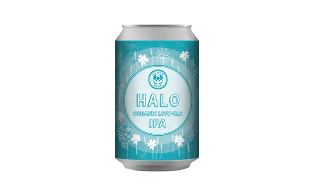 Black Isle Halo - Alcohol Free Organic Ipa, Case Of 12 Cans