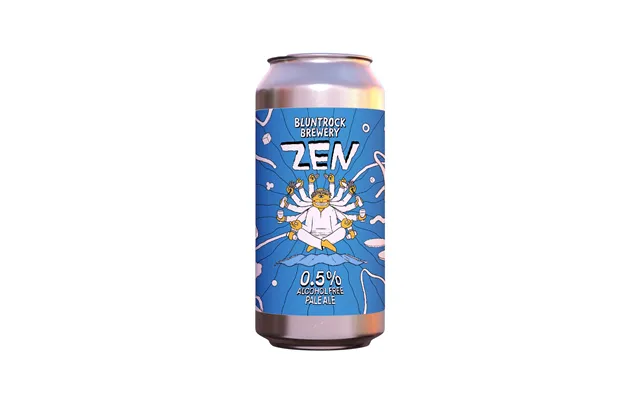 Bluntrock Zen Alcohol Free Pale Ale 0.5% - Case Of 12 Cans