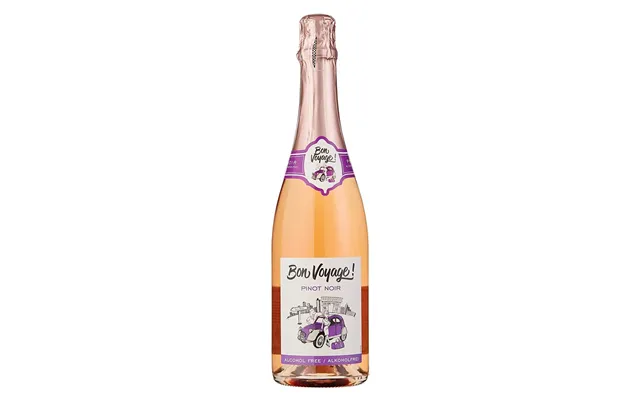 Bon Voyage Sparkling Rosé - Pinot Noir Alcohol Free Wine