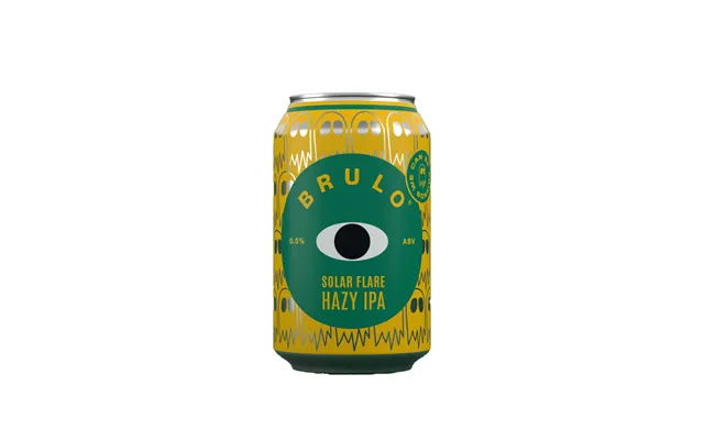 Brulo X We Can Be Friends Solar Flare - Alcohol Free Hazy Ipa, Case Of 12 Cans