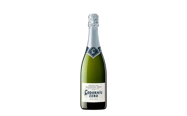 Codorníu Zero 0.0% Alcohol Free Sparkling White Wine - Crisp Non Alcoholic Bubbles, Single Bottle