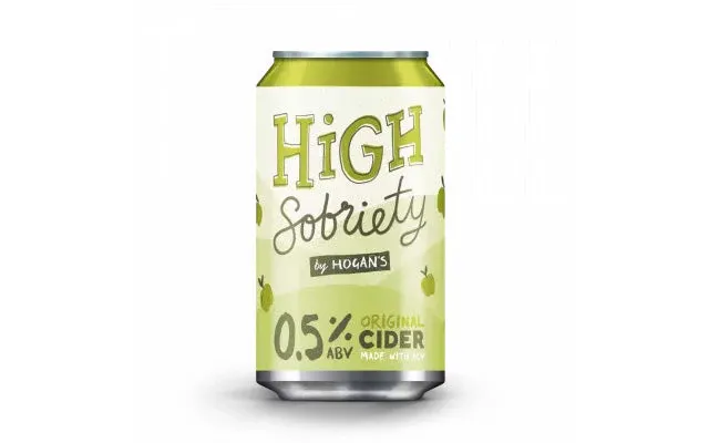 Hogan’s High Sobriety Original Cans Non Alcoholic Cider - Single Can