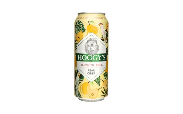Hoggy’s Pear - Alcohol Free Cider, Case Of 12 Cans