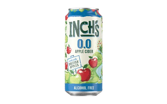 Inch’s 0.0 Alcohol Free Apple Cider - Case Of 24 Bottles