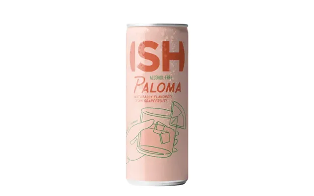 Ish Paloma Can 250ml - Alcohol Free Cocktail, Case Of Six Cans