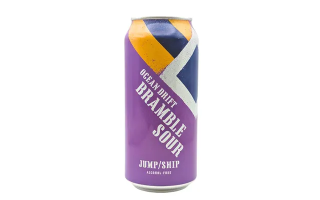 Jump Ship Ocean Drift Bramble Sour - Non Alcoholic Sour Ale, 24 X 440ml Cans