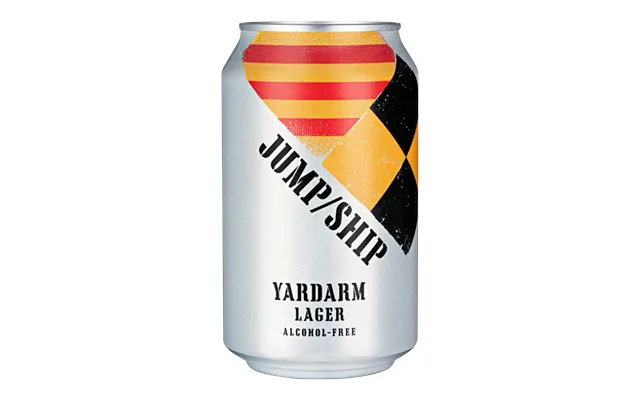 Jump Ship Yardarm - Non Alcoholic Lager, Case Of 6 Cans