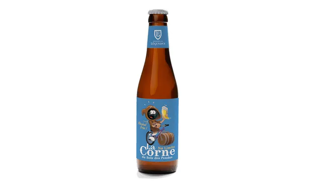 La Corne No Limits Na - Alcohol Free Belgian Blonde Beer, Case Of 24 Bottles