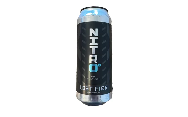 Lost Pier Nitro Stout 0.5% Alcohol Free Nitro Stout 440ml - Case Of 12 Cans