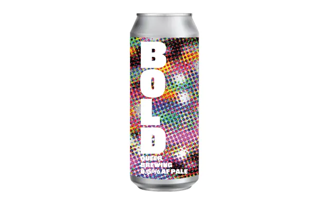 Queer Brewing Bold Af Alcohol Free Pale Ale 0.5% - Case Of 12 Cans