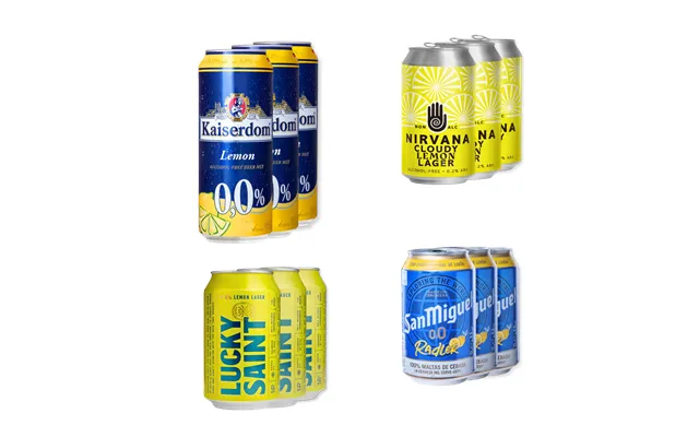 Radler Alcohol Free Beer Box - Mixed Case 12 Pack
