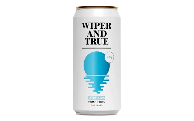 Wiper And True Tomorrow - Non Alcoholic Lager, Case Of 12 Cans