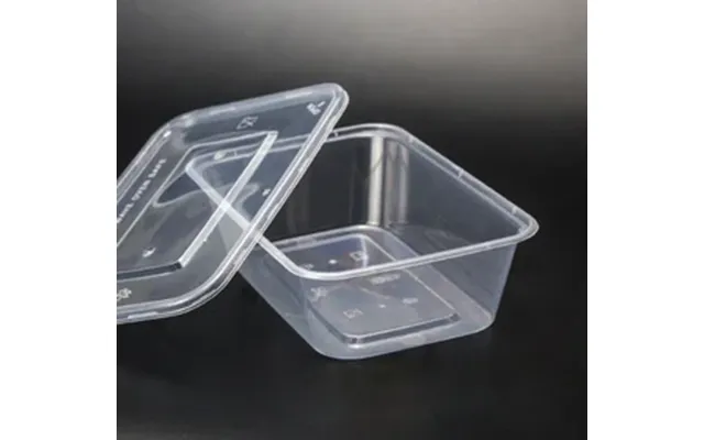 750ml Cheap Clear Takeaway Packaging Box Microwave Disposable Food Container