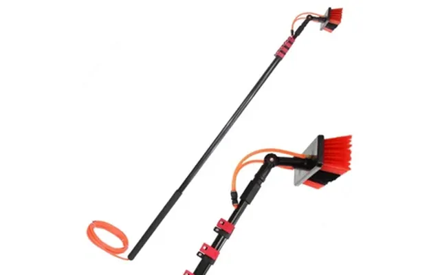 Long Handle Window Build Glass Dust Cleaning Brush With Telescopic Water Fed Pole