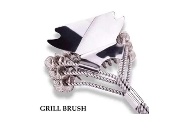 Safe Clean Bristle Free Long Handle Bbq Cleaning Grill Brush And Scraper