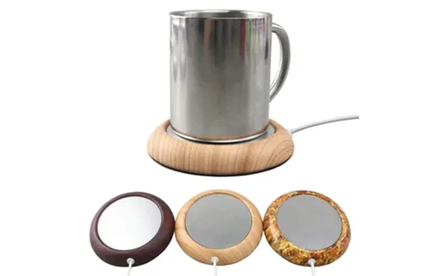 Usb Cup Mat New Product Ideas 2019 Fashion Home Office Tea Water Coffee Warm Milk Wood Warmer Pads Metal Usb Heating Coa