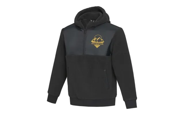 Eco Friendly Merch Evans Unisex Recycled Sherpa Fleece Solid Black L Custom Branded Merch With Logo For Bulk Corporate G product image