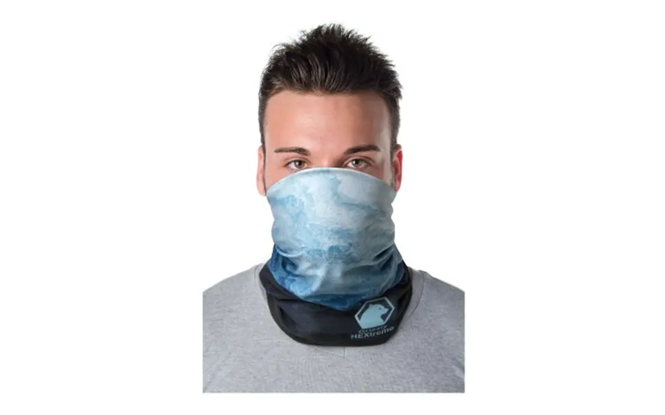 Eco Friendly Merch Zoya Rpet Sublimation Multi-scarf With Hems And Fleece Layer Graphite Not Available Custom Branded Me