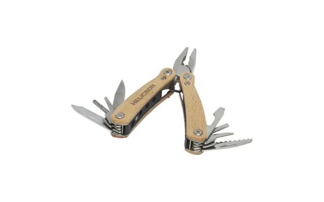 Fast Production Promotional Anderson 12-function Medium Wooden Multi-tool Natural Not Available Custom Branded Merch Wit