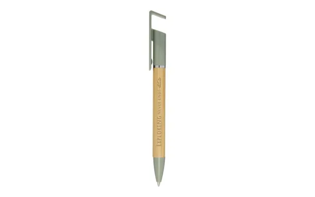 Fast Production Promotional Delfina Phone Holder Pen Heather Green Not Available Custom Branded Merch With Logo For Bulk product image