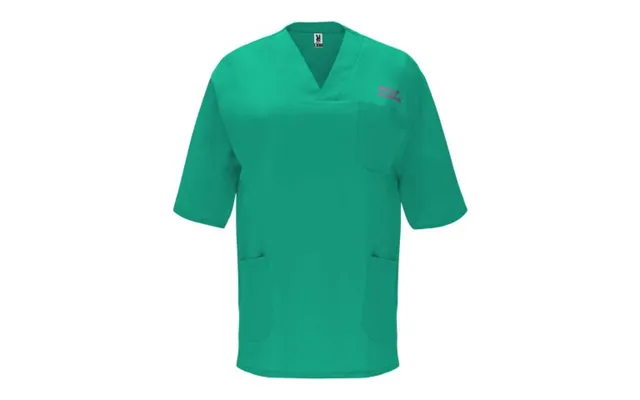 Fast Production Promotional Panacea 160 G M2 Unisex Short Sleeve Service Top Lab Green S Custom Branded Merch With Logo 