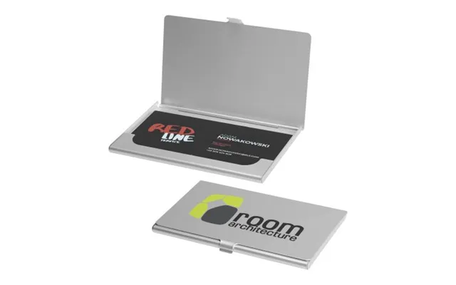 Fast Production Promotional Shanghai Business Card Holder Silver Not Available Custom Branded Merch With Logo For Bulk C