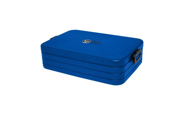Fast Production Promotional Take-a-break Lunch Box Large Vivid Blue Not Available Custom Branded Merch With Logo For Bul