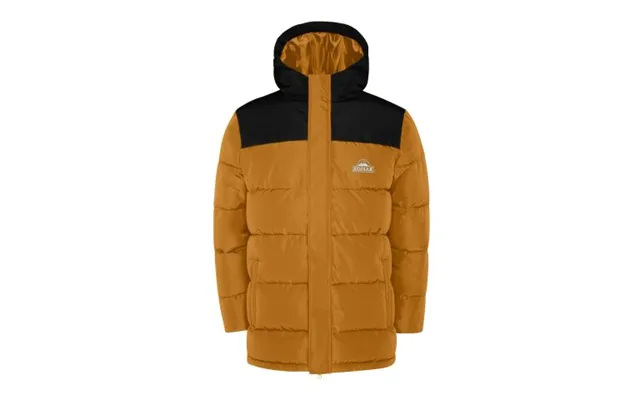 Fast Production Promotional Tallin Kids Insulated Jacket Curry Yellow-solid Black 10 Custom Branded Merch With Logo For 