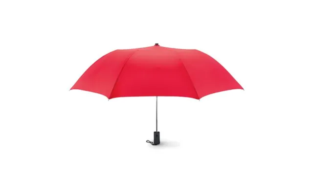 Promotional 21 Inch Foldable Umbrella Red Branded With Your Logo