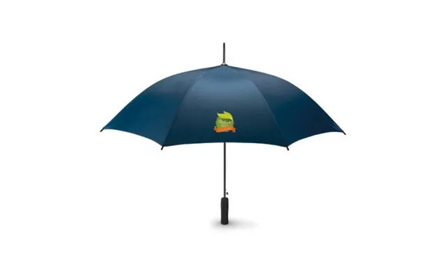 Promotional 23 Inch 190t Pongee Umbrella Blue Branded With Your Logo