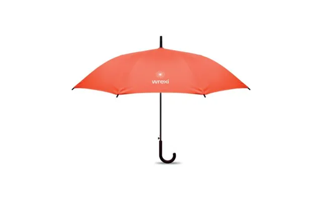 Promotional 23 Inch Umbrella Windproof Orange Branded With Your Logo