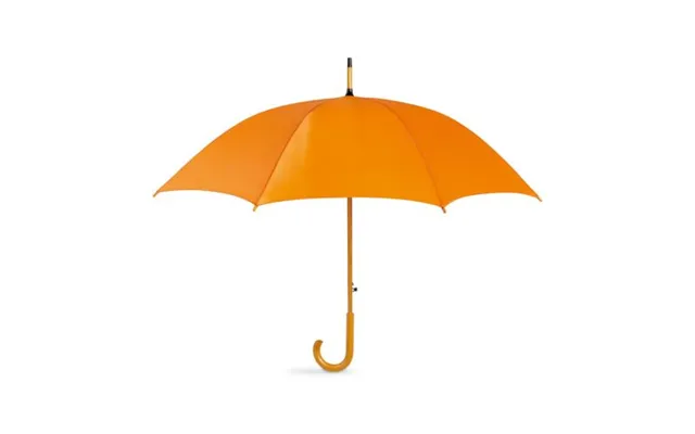 Promotional 23 Polyester Umbrella 190t Orange Branded With Your Logo