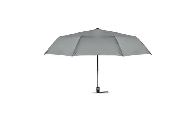 Promotional 27 Inch Windproof Umbrella Grey Branded With Your Logo