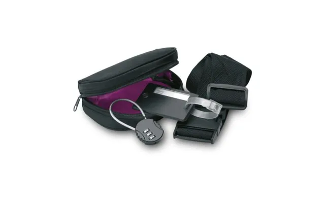 Promotional 3 Piece Travel Set Black Custom Branded Merch With Logo For Bulk Corporate Gifts