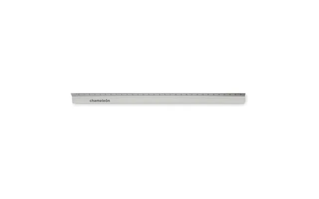 Promotional 30cm Ruler In Aluminium Matt Silver Branded With Your Logo