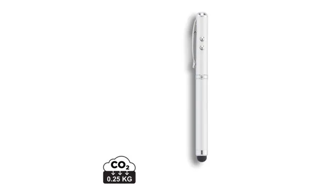 Promotional 4 In 1 Pen Silver Custom Branded Merch With Logo For Bulk Corporate Gifts