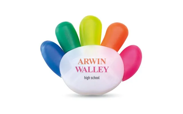 Promotional 5 Colour Highlighter Colourful Branded With Your Logo