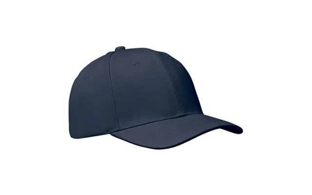 Promotional 6 Panel Baseball Cap Blue Branded With Your Logo