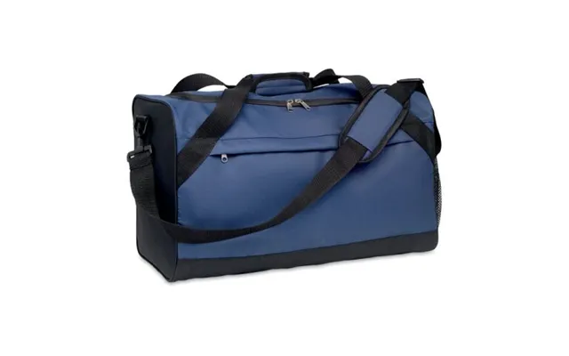 Promotional 600d Rpet Sports Bag Blue Branded With Your Logo