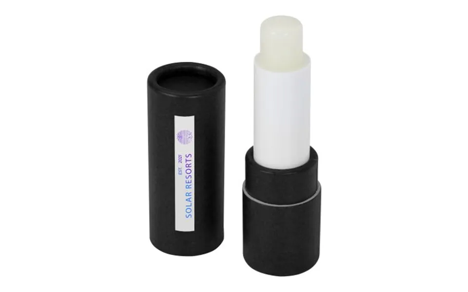 Promotional Adony Lip Balm Solid Black Branded With Your Logo