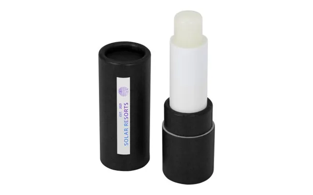 Promotional Adony Lip Balm Solid Black Branded With Your Logo