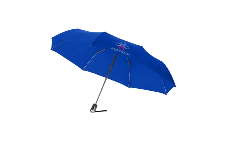 Promotional Alex 21.5 Foldable Auto Open Close Umbrella Royal Blue Branded With Your Logo