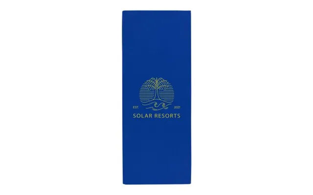 Promotional Althea Sport Towel 30x80 Cm Royal Blue Branded With Your Logo product image