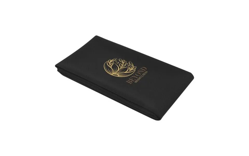 Promotional Althea Sport Towel 50x100 Cm Solid Black Branded With Your Logo