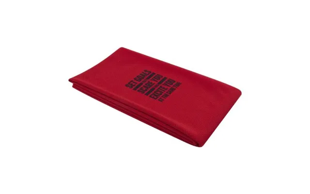 Promotional Althea Sport Towel 70x140 Cm Red Branded With Your Logo product image