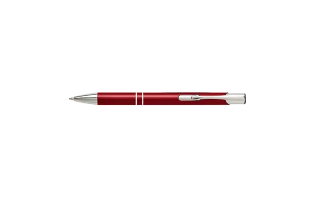 Promotional Aluminium Ballpen Delia Red Branded With Your Logo